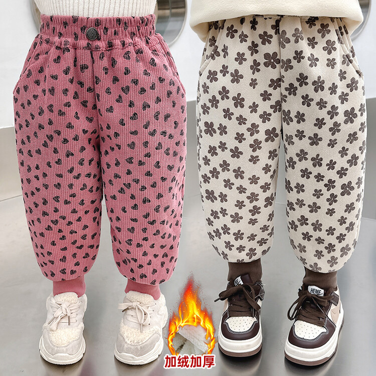 梅花年服棉衣套装女童时尚唐装两件套女宝宝冬款年服棉衣套装82%8h